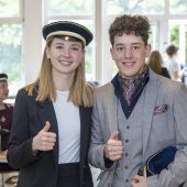 Schüler starten in die Matura