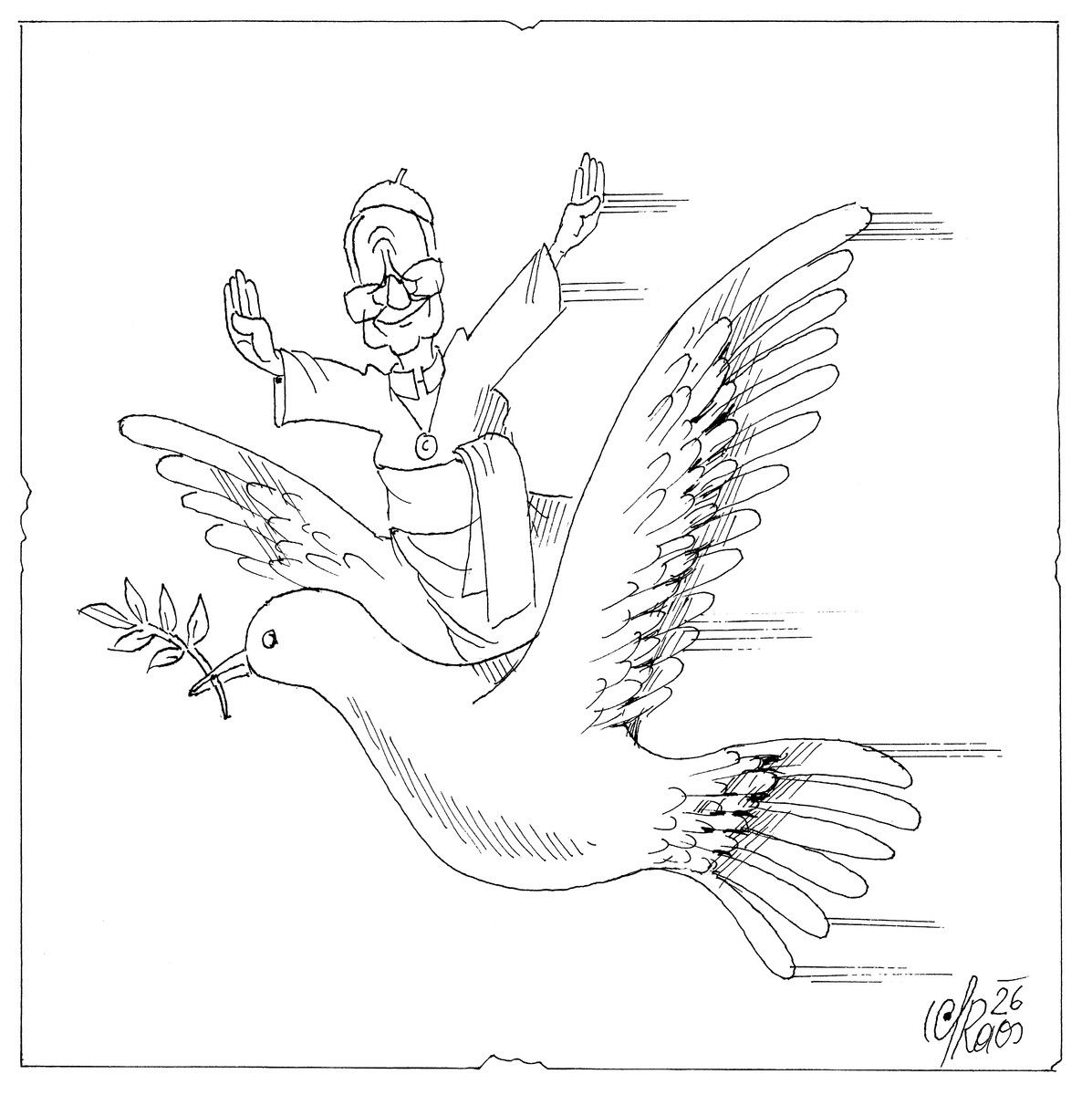Vatikanische Luftwaffe!