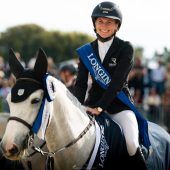 Ein bewegender Moment: Katharina Rhomberg siegt bei Fünf-Sterne-GP. »C1
