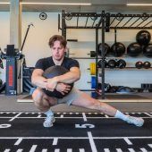 NHL-Ass Marco Rossi trainiert in Gesundheitswelt des SCR Altach. »C2