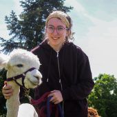 Mit Fluffy in die Sonne