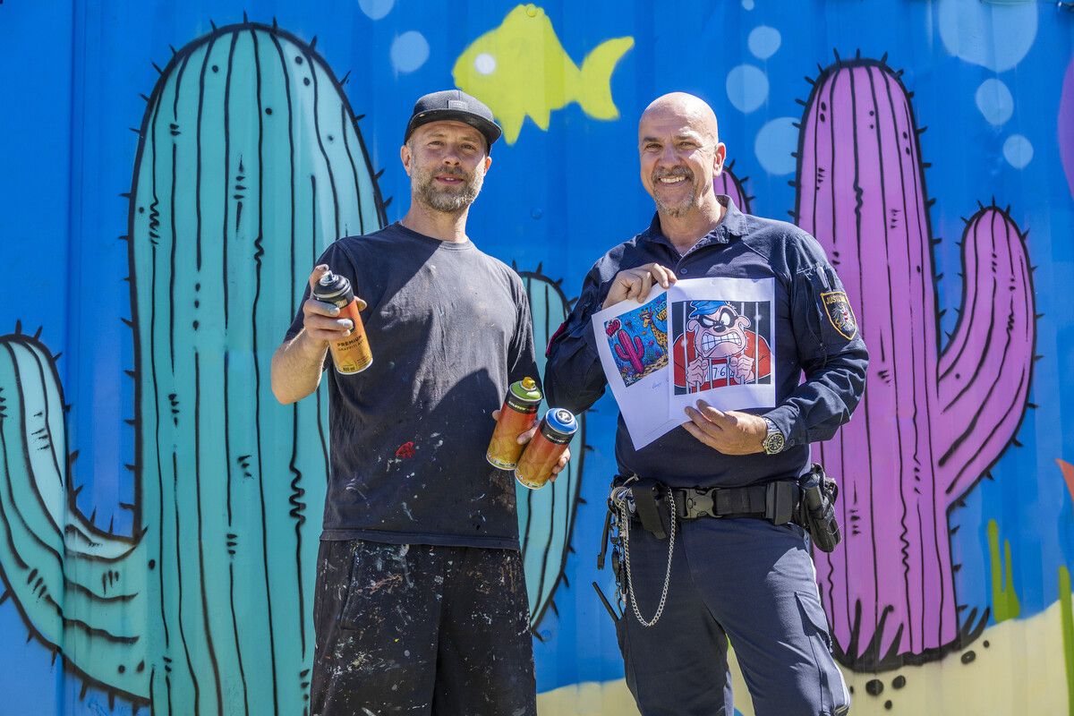 Spraydosen gegen graue Gedanken