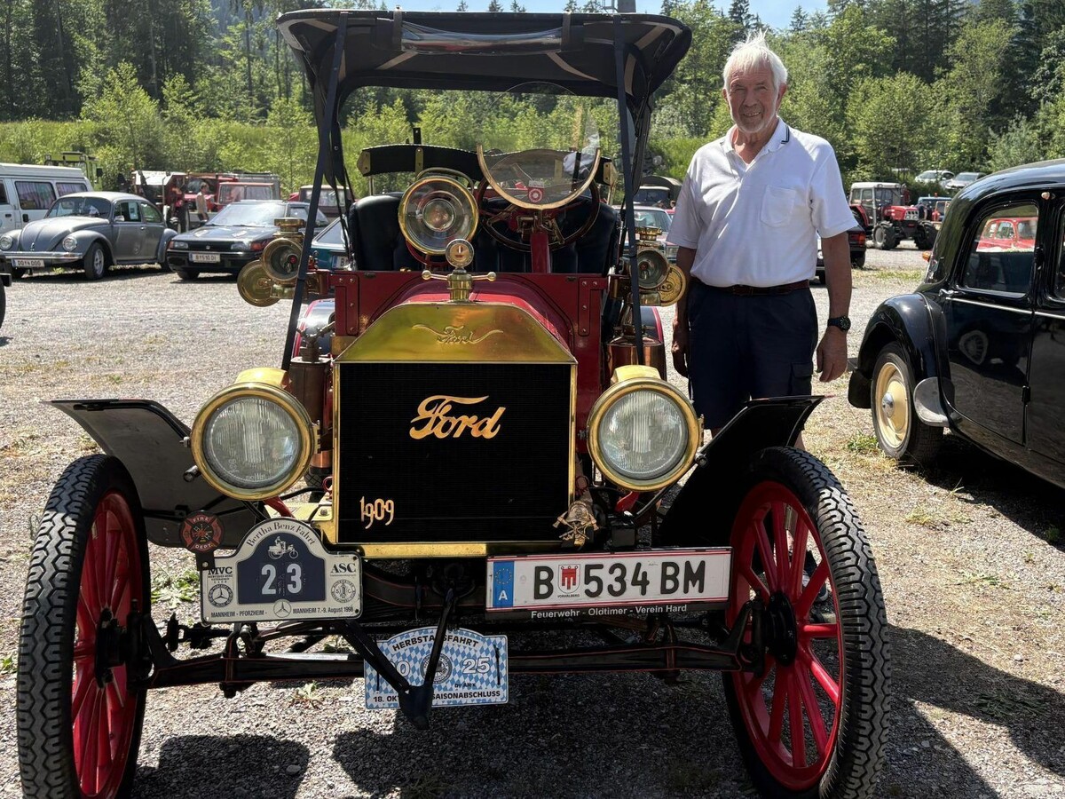 Mellau wurde auch heuer zum Mekka für Oldtimer. »A6