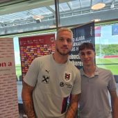 Bei den Fußballstars