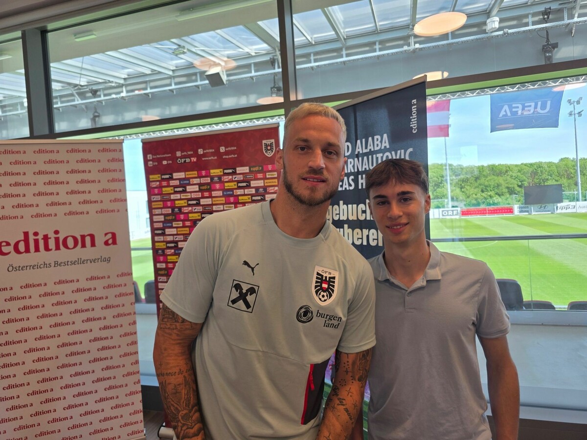 Bei den Fußballstars