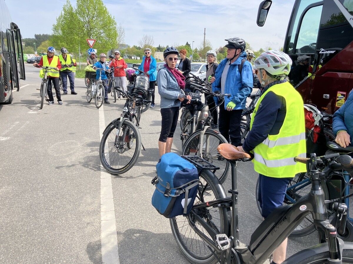 Genussvolle Radtour bei Frühlingswetter.⇒Vorarlberg 50Plus Lustenau