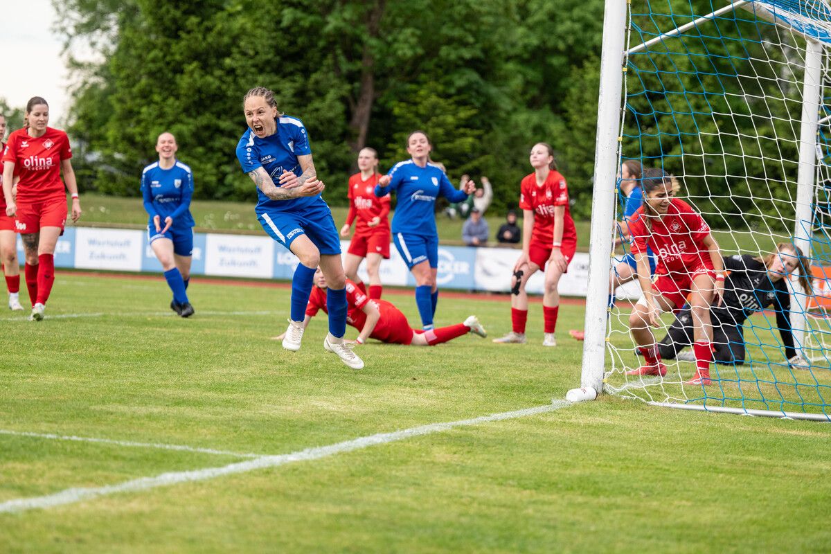Goalgetterin Tamara Baader sorgte mit dem 3:0 für die Vorentscheidung.