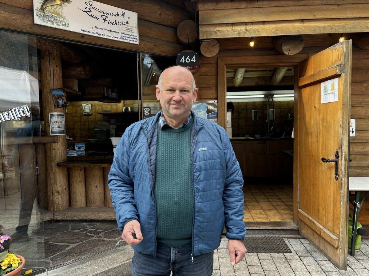 Hier stellte Alois Meusburger (55) die Einbrecher. ⇒VN