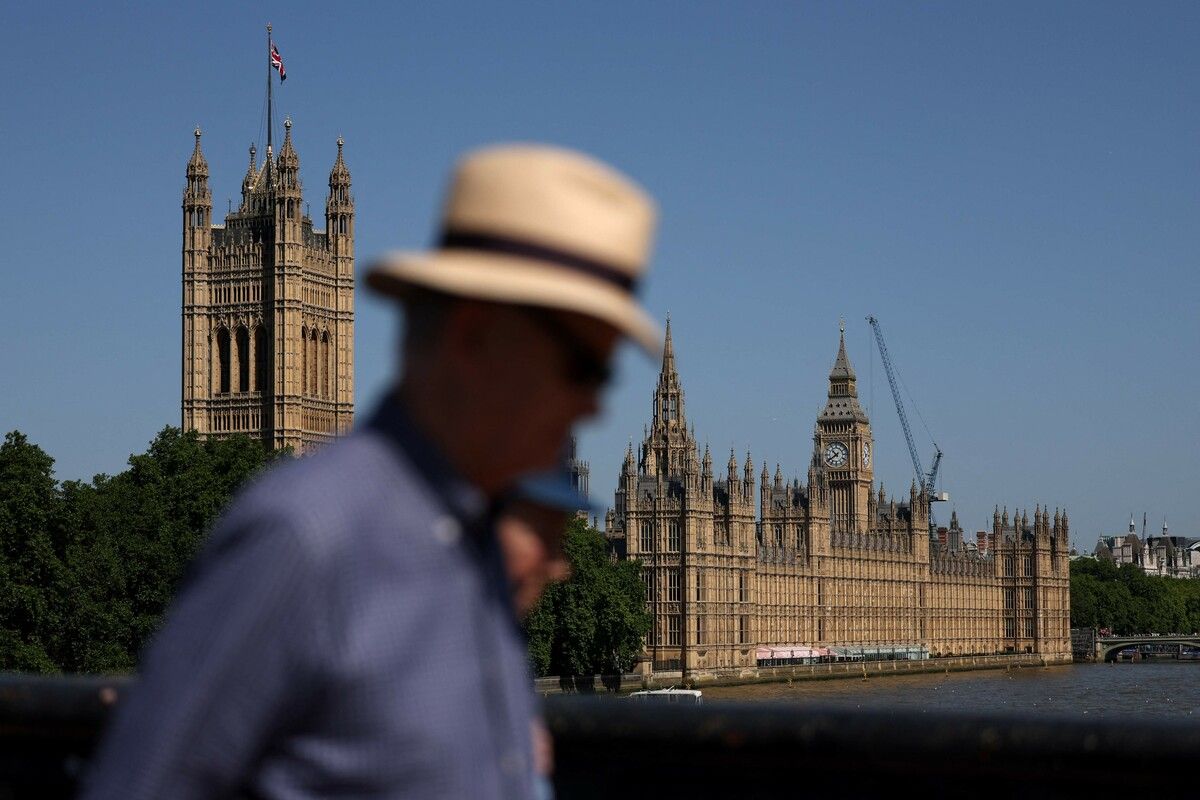 In London wurden am Pfingstmontag 33,5 Grad verzeichnet.⇒AFP