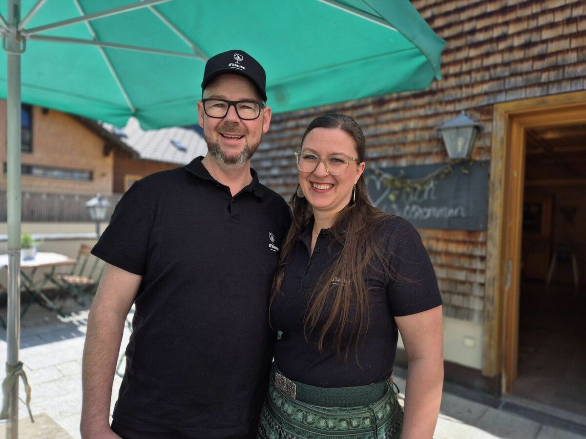 James und Katharina sind die neuen Wirte der Walserklause in Marul. ⇒VN/JUN (3)
