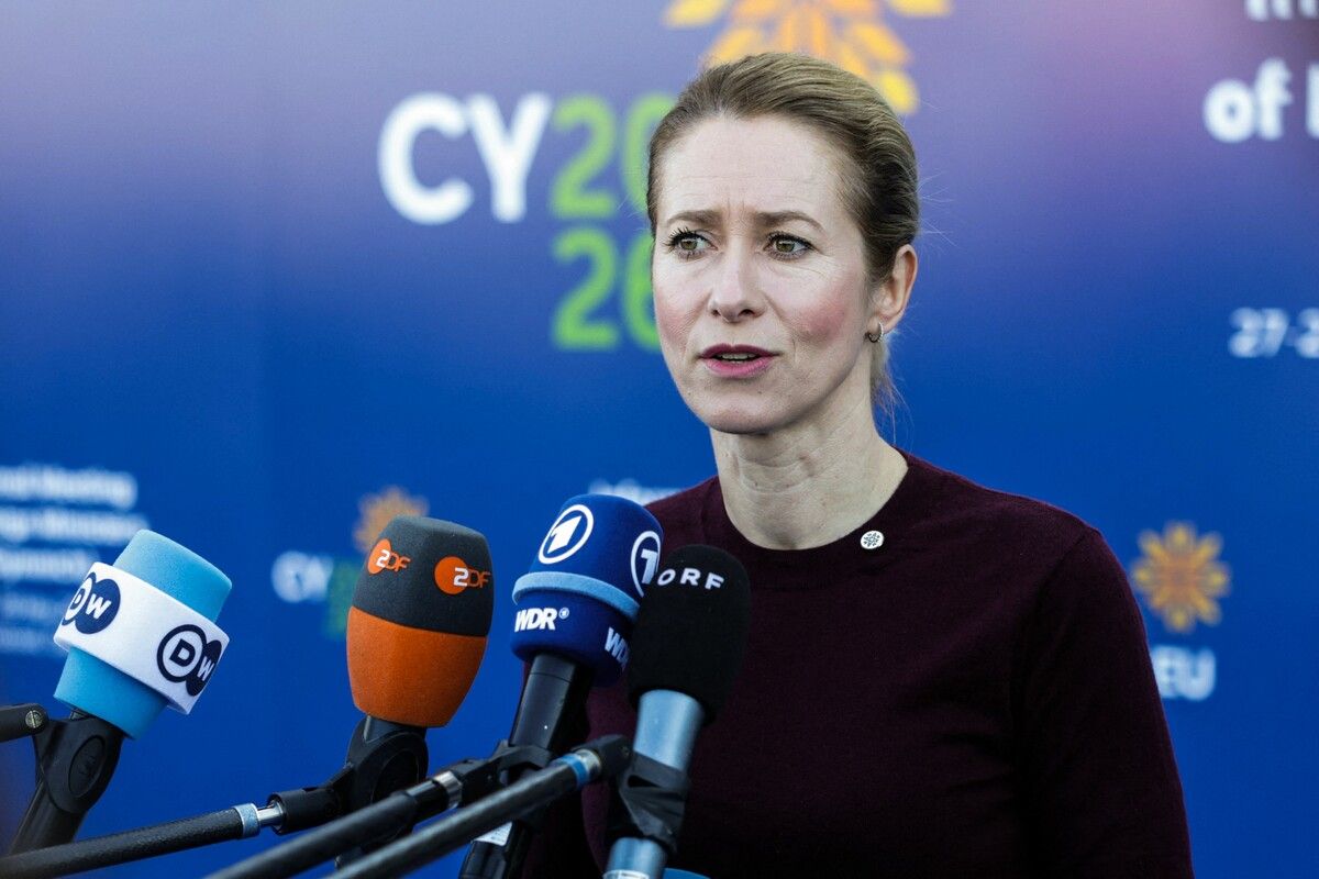Kaja Kallas fordert Russland und die Ukraine zu direkten Gesprächen auf.⇒AFP