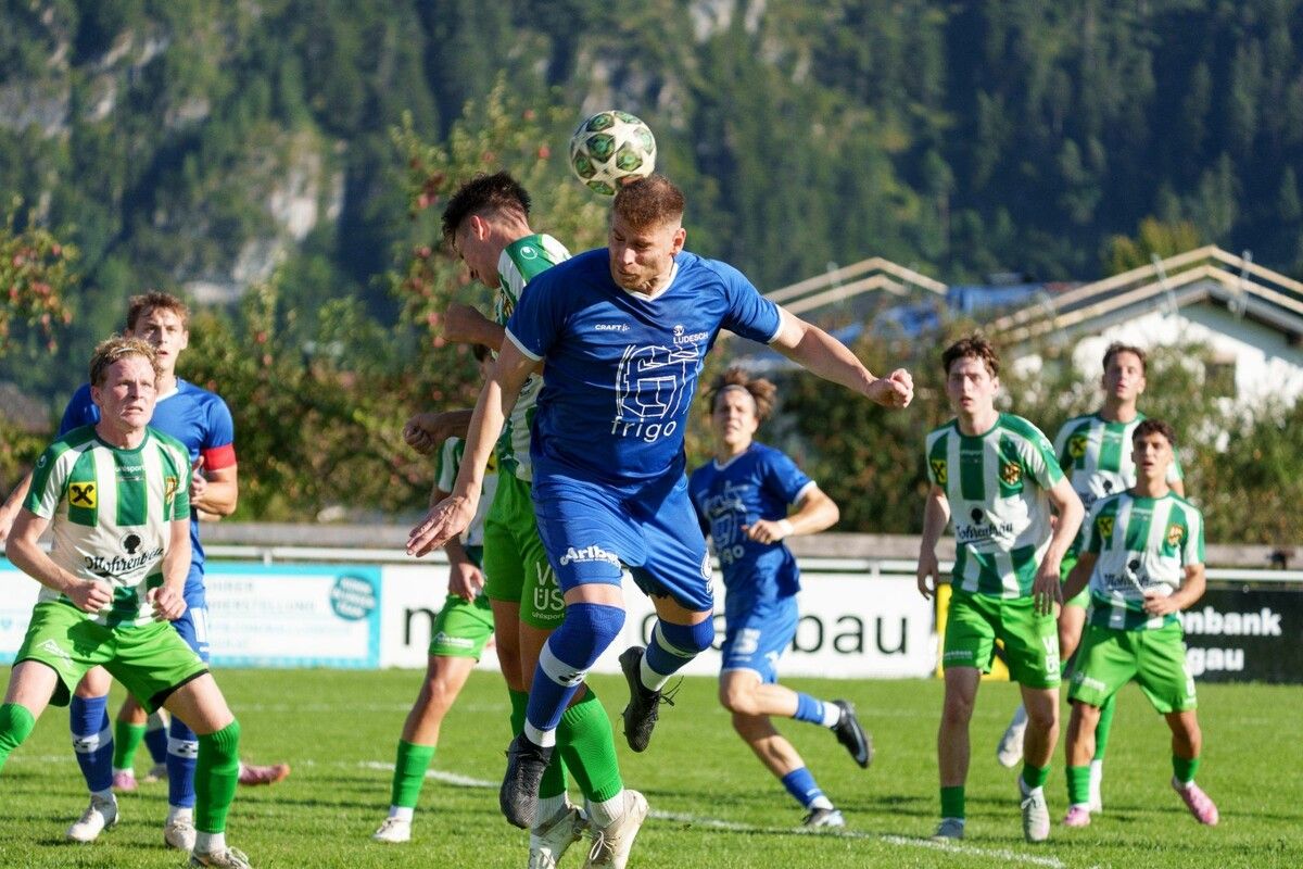 Ludesch-Goalgetter Adem Kum traf auch gegen Feldkirch. ⇒VN/STIPLOVSEK