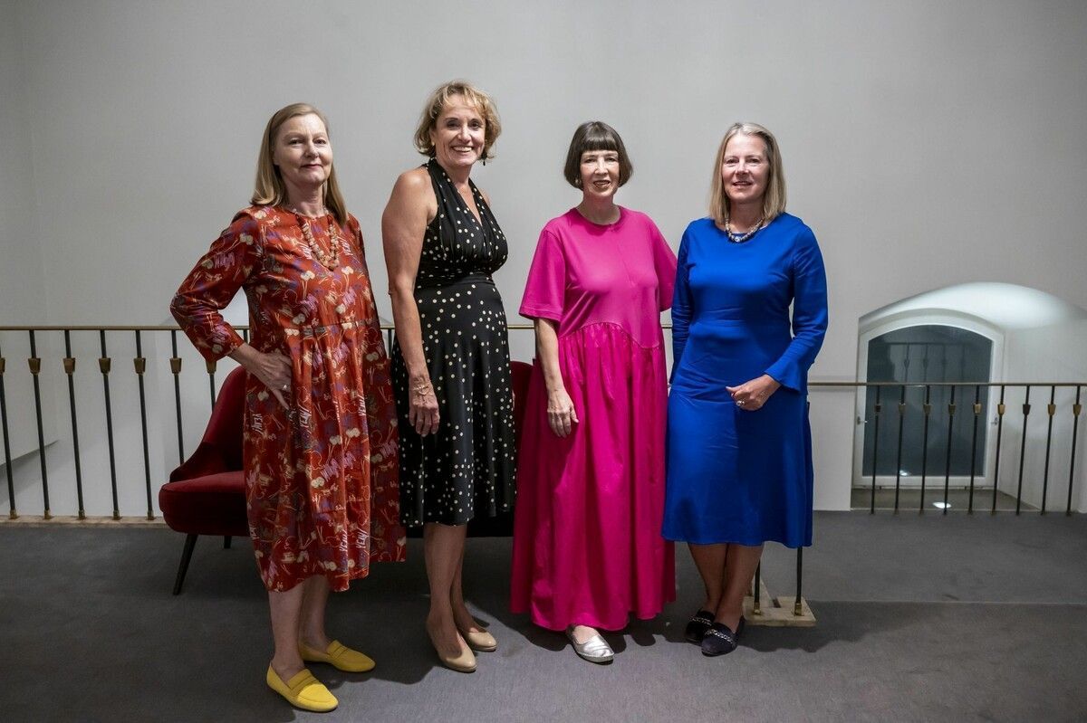 Marie-Rose Rodewald-Cerha, Elisabeth Türk-Saggel, Christine Schreiber und Christa Strobl. ⇒Daniel Furxer