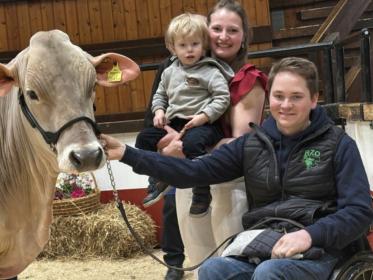 Mathias nach der Rückkehr von der Therapie. Ein schwerer Arbeitsunfall im vergangenen Jahr veränderte sein Leben. ⇒Schöch (2)
