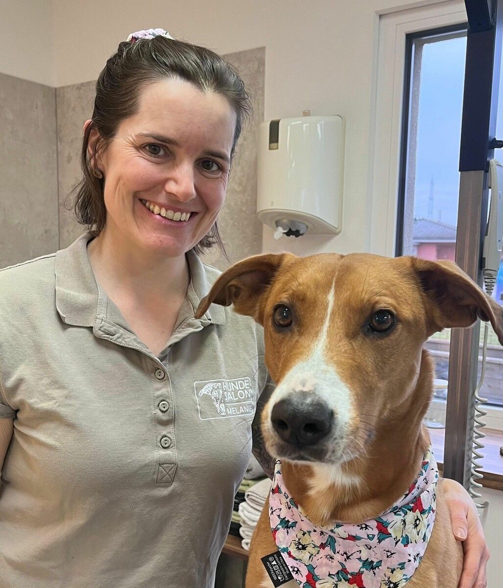 Melanie Rhomberg hat ihren Hundesalon 2005 gegründet. Seit 2010 beschäftigt sie Mitarbeitende. ⇒ Hundesalon Melanie