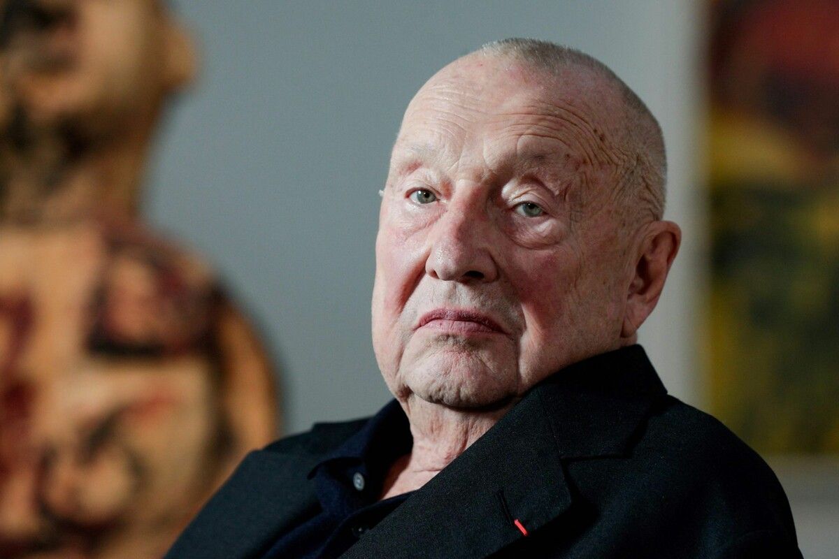 Mit umgedrehten Bildern, radikalen Figuren und scharfen Angriffen auf die Gesellschaft wurde Baselitz zu einem der wichtigsten Künstler unserer Zeit.⇒AFP
