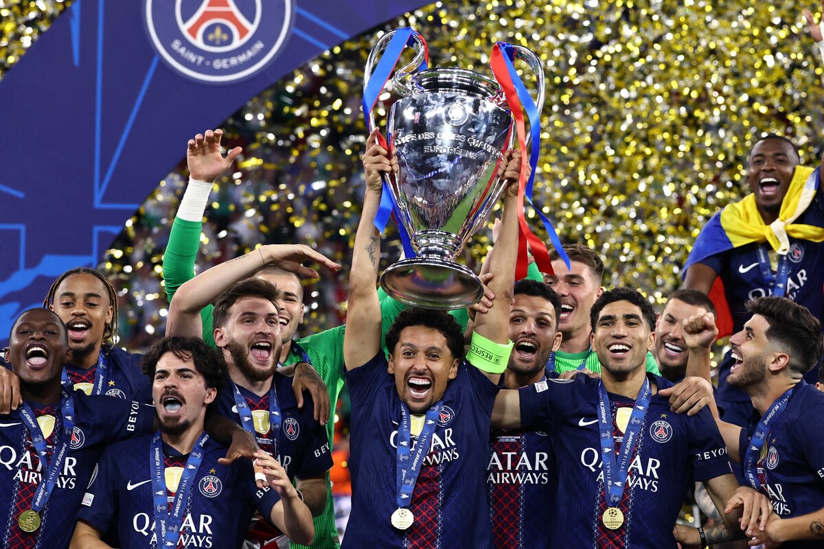 Paris Saint-Germain holt zum zweiten Mal in Folge die Champions League.⇒apa