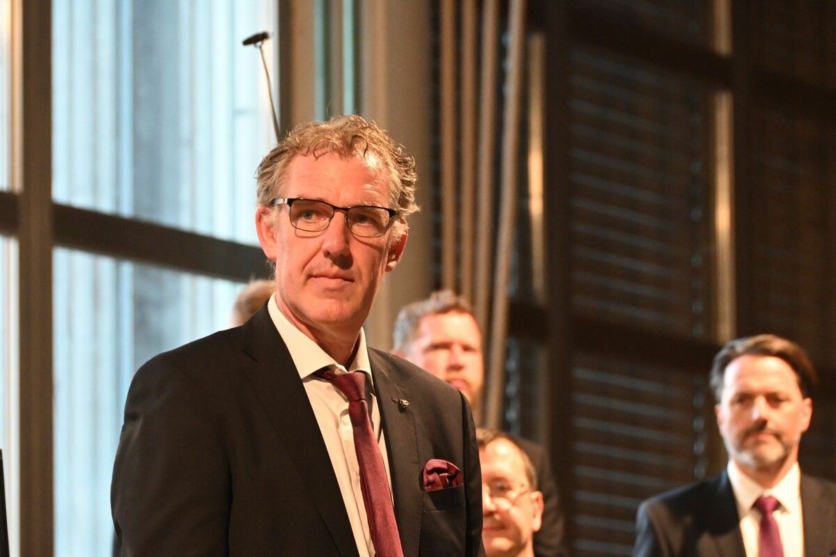Paul Burtscher, langjähriger Chorleiter der Liedermänner.