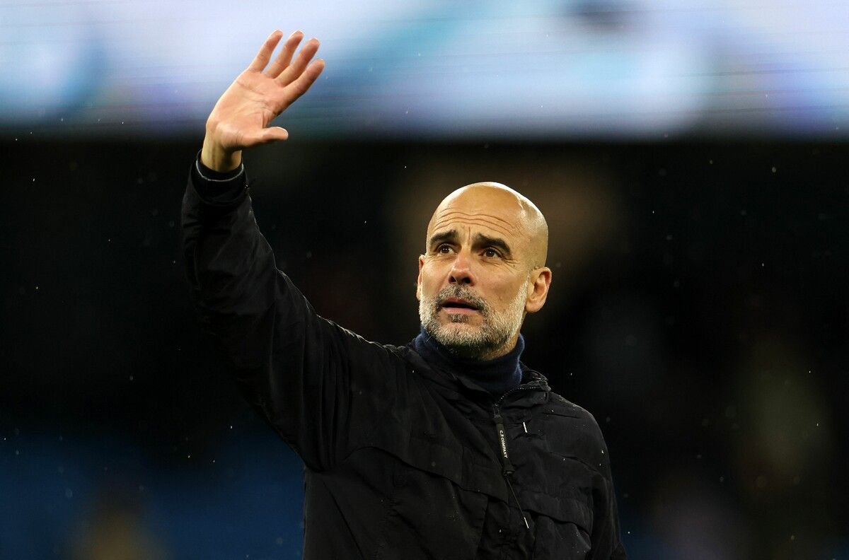 Pep Guardiola sagt „Bye Bye“, als Trainer von Manchester City.⇒apa
