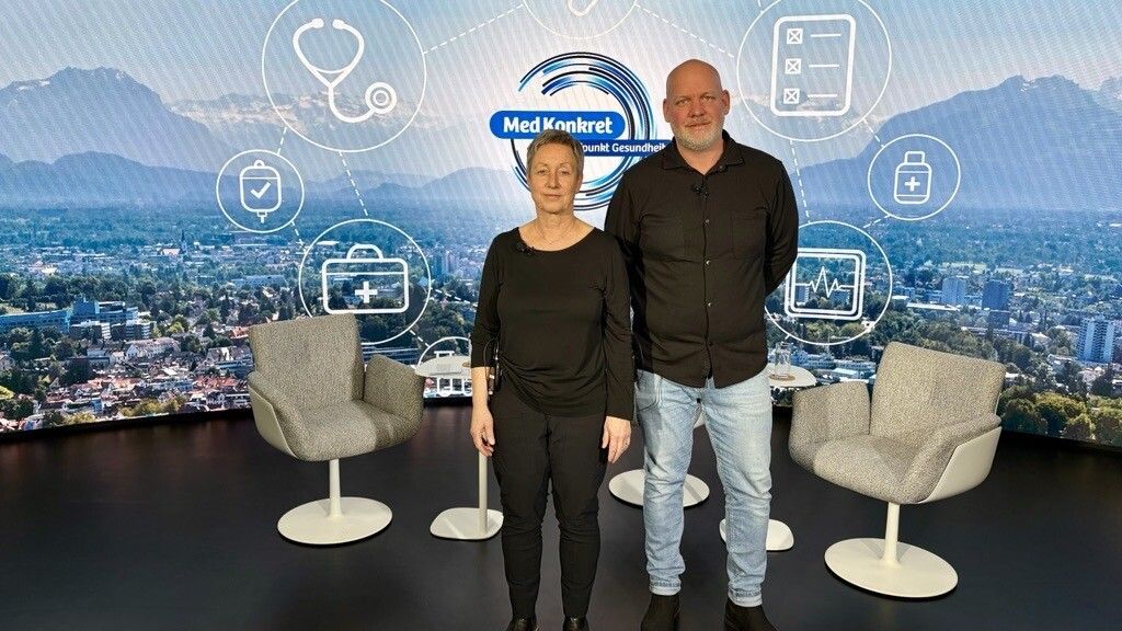 Professorin Martina Huemer und Oberarzt Volker Schwarz informierten das Med Konkret-Publikum sehr verständlich über ein schwieriges Thema.⇒vn