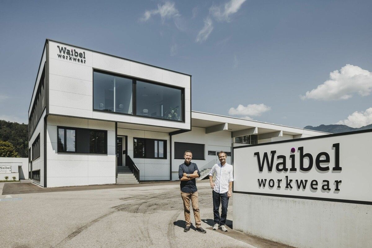 Richard und Robert Waibel (rechts) leiten das Familienunternehmen in fünfter Generation.⇒Waibel/Lamprecht