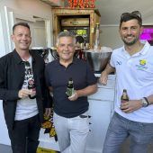 Coole Drinks und heißer Sand