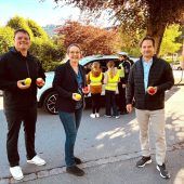 Mit Äpfeln und Zitronen gegen Raser