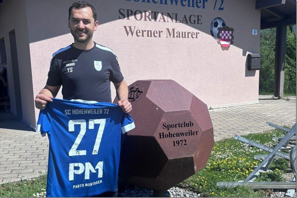 Sali Yücel bleibt auch nächste Saison Trainer in Hohenweiler. ⇒vn/tk