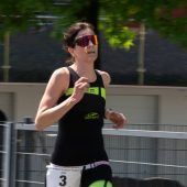 Julian Bernhard und Julia Auer ­sichern sich die Duathlon-Titel