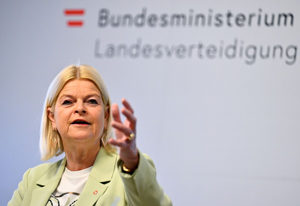 Tanner: „Immer mehr Menschen wählen bewusst den Weg ins Heer.“⇒APA