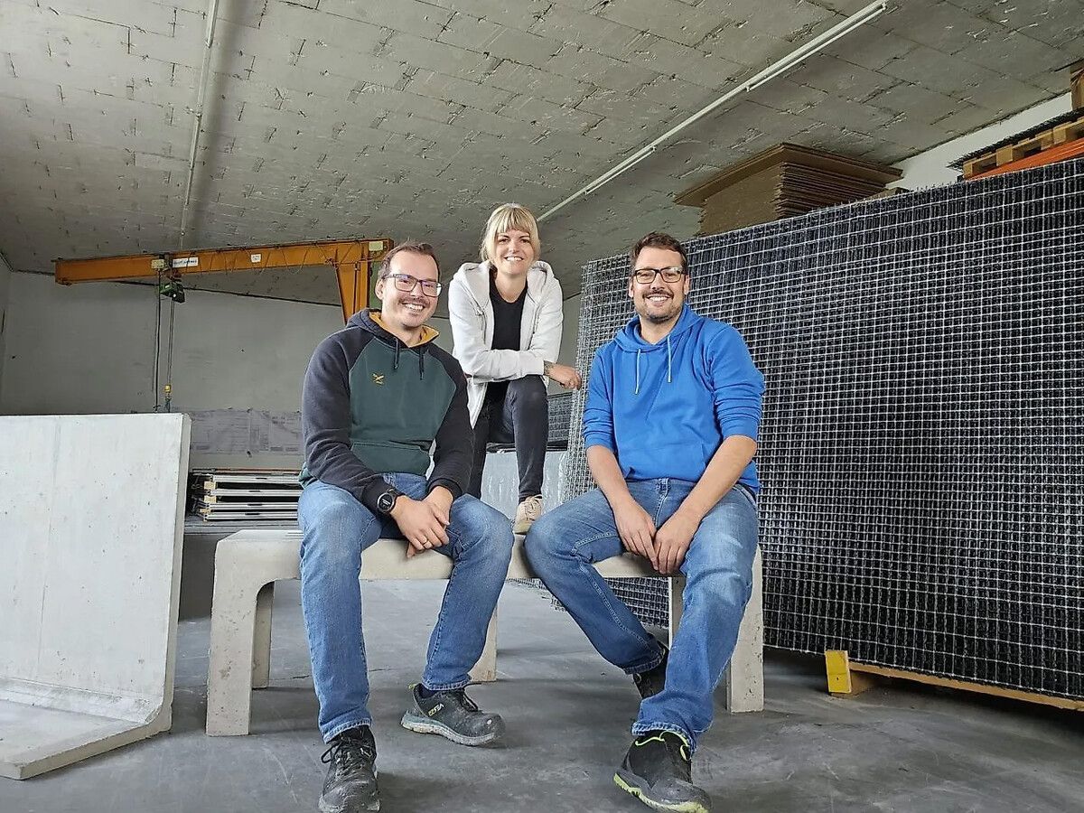 Thomas Fröis, Kathrin Fröis und Manuel Scheiderbauer.⇒Contex Mesh