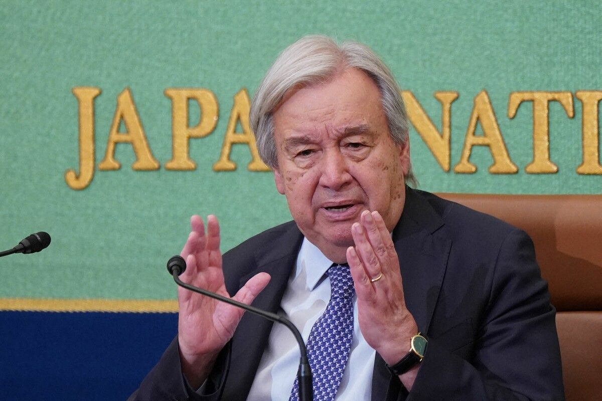 UN-Generalsekretär António Guterres steht wegen des Berichts im Fokus.⇒afp