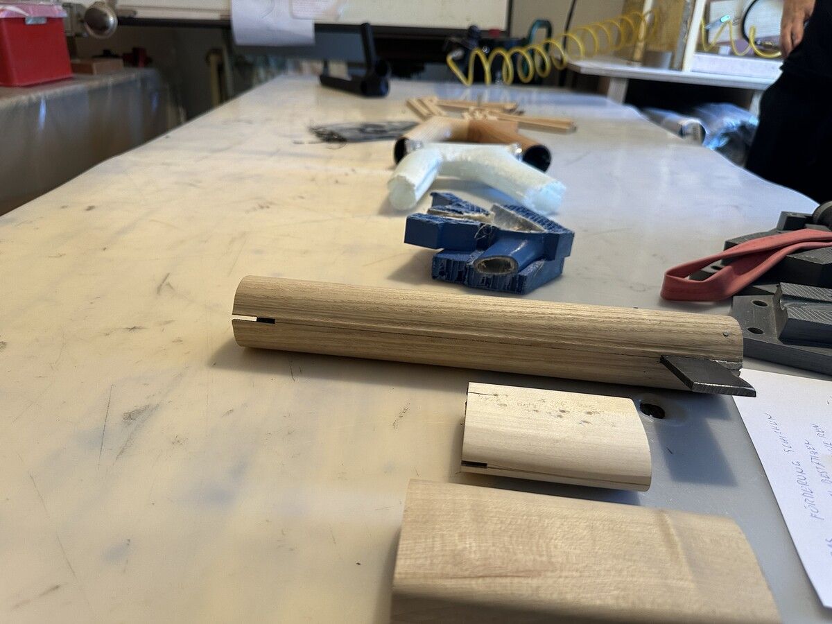 Verschiedene Teststücke aus der Entwicklungsphase.