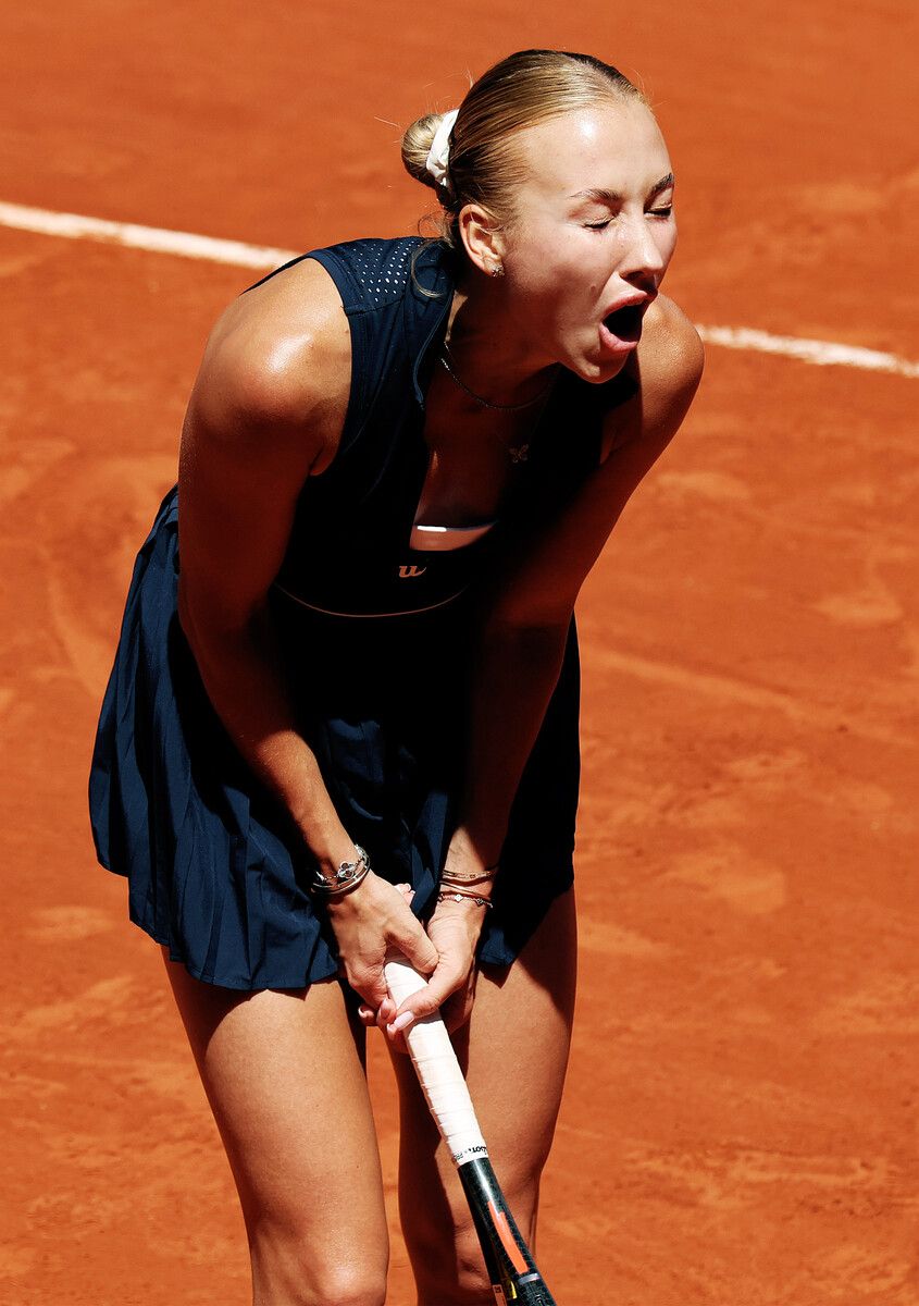 Anastasia Potapova musste in s-Hertogenbosch w.o. geben.⇒gepa