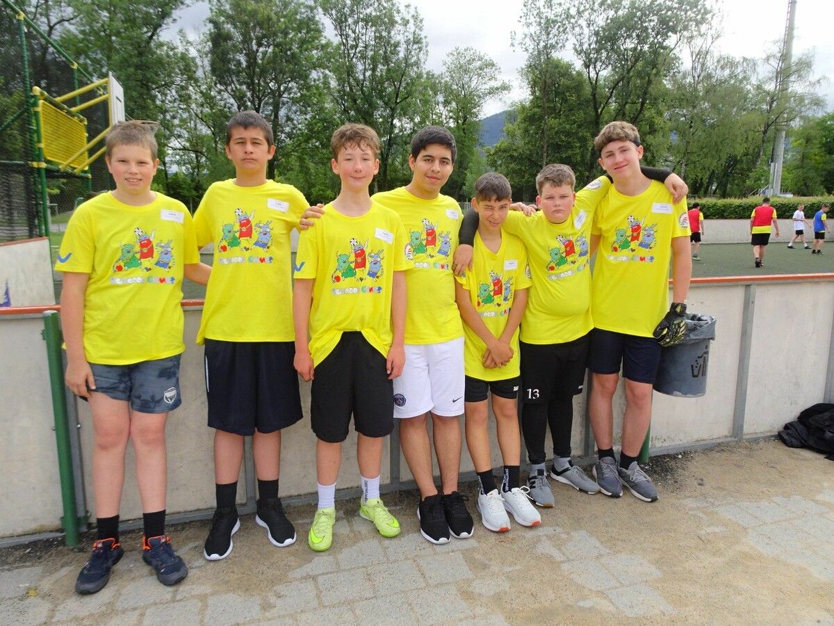 Auch das LZH war mit einem top motivierten Fußballteam bei den School Games am Start. ⇒Carmen Thurnher