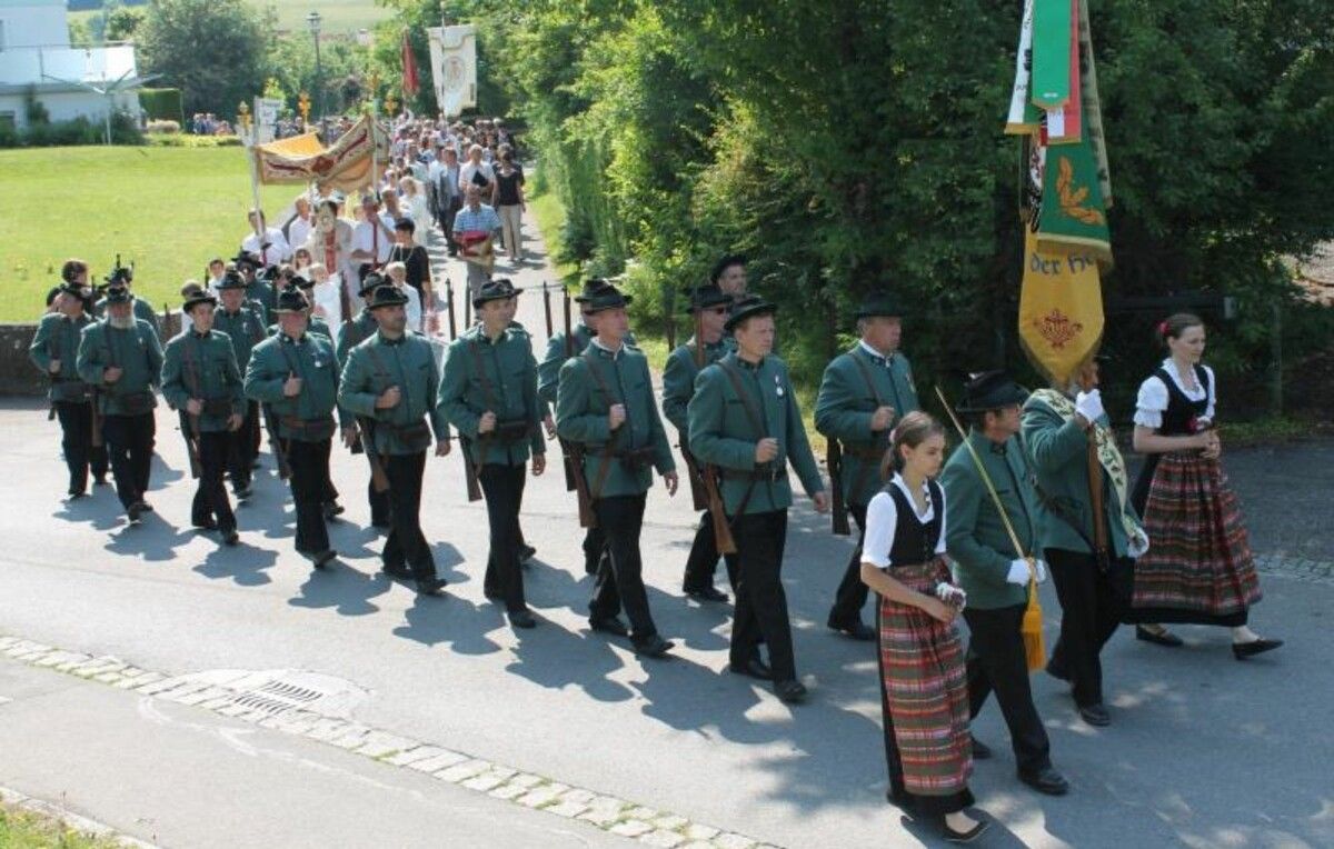 Auch Hohenweiler hat seit fast 100 Jahren eine Traditionsschützenkompanie. ⇒Peter Strauß (3)