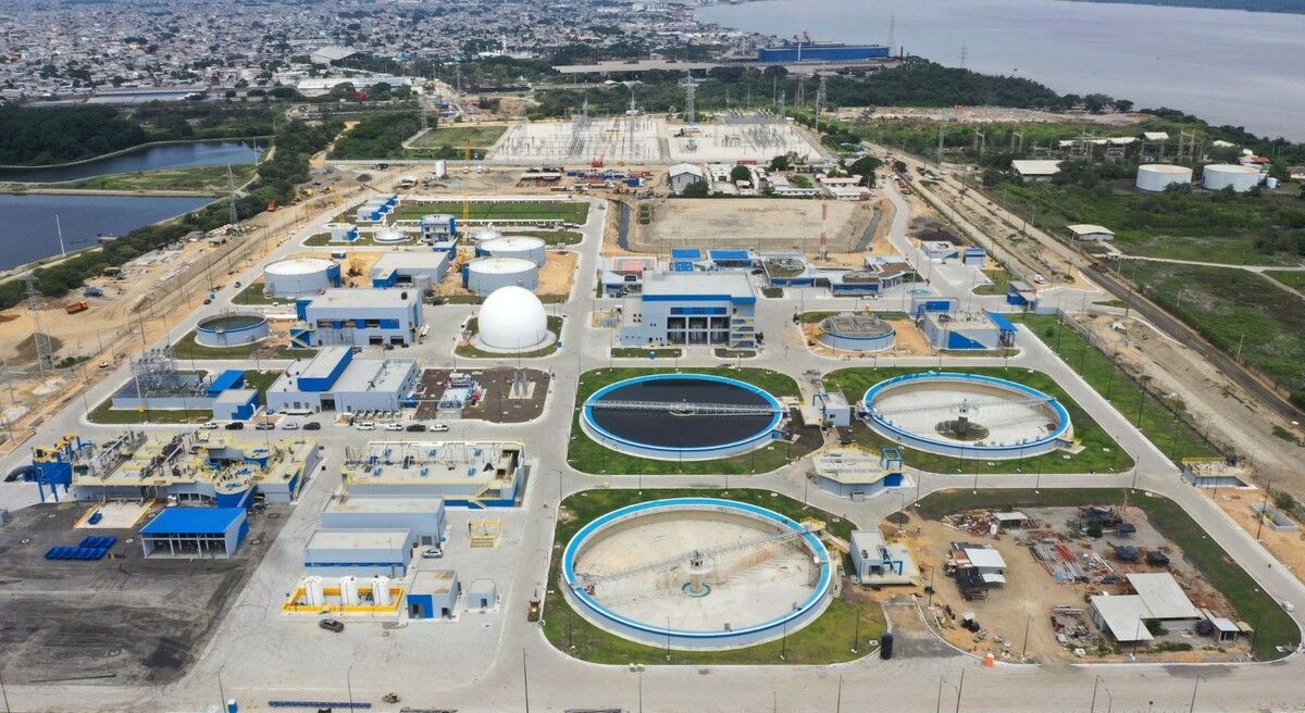 Aus dem Abwasser von 1,1 Millionen Menschen entsteht in Las Esclusas Biogas.⇒