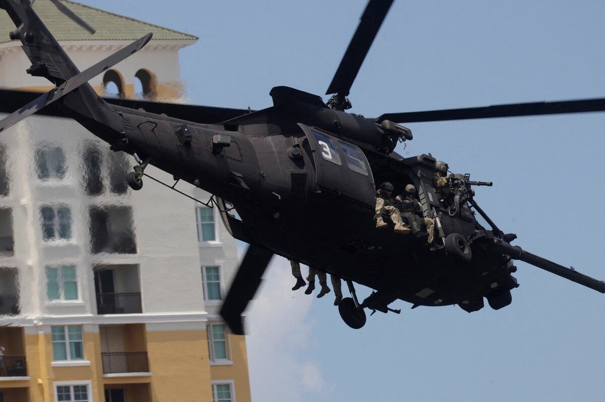 Auslöser der jüngsten Eskalation ist nach Angaben der USA der Abschuss eines US-Militärhubschraubers vor der Küste Omans.⇒symbolbild/aFP