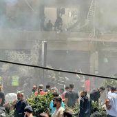 Israel greift Vororte Beiruts an