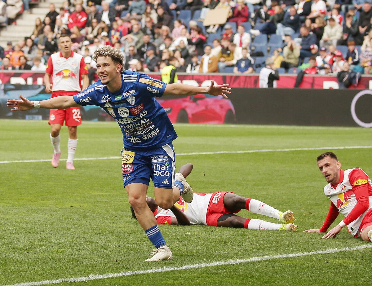 Damjan Kovacevic hat es von der Akademie Vorarlberg über Hartberg in die 2. deutsche Bundesliga zu Braunschweig geschafft.⇒gepa
