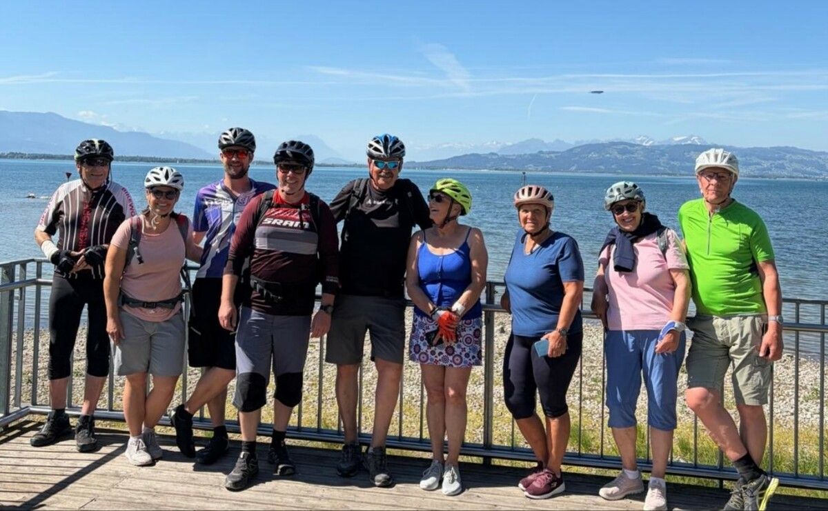 Der Radlertreff Rätikon Bludenz erkundete die Bodenseeregion und erfreut sich großer Beliebtheit. ⇒ÖAMTC RC Sparkasse Rätikon Bludenz