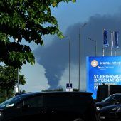 Ukraine attackiert St. Petersburg