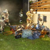 Müllsackbrand löst Evakuierung aus