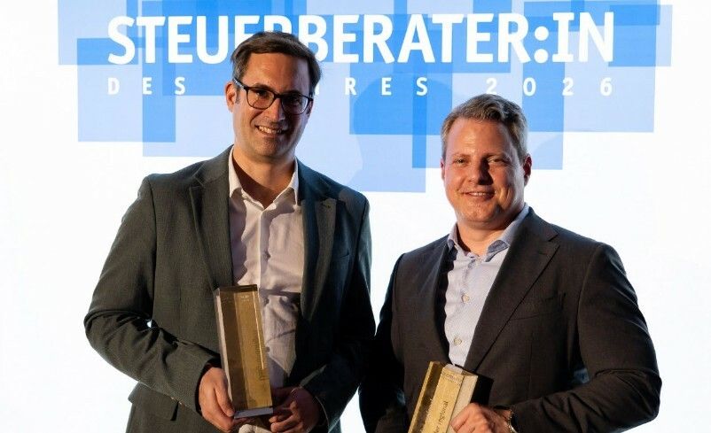 Die diesjährigen BDO Preisträger Karl Stückler (l.) und Christian Gerstgrasser.⇒IFA