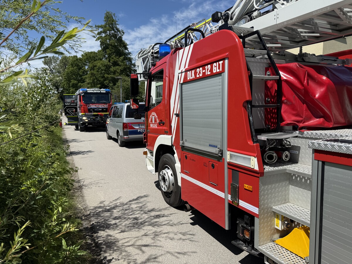 Die Feuerwehren Vorkloster und Stadt übernahmen die Nachlöscharbeiten.