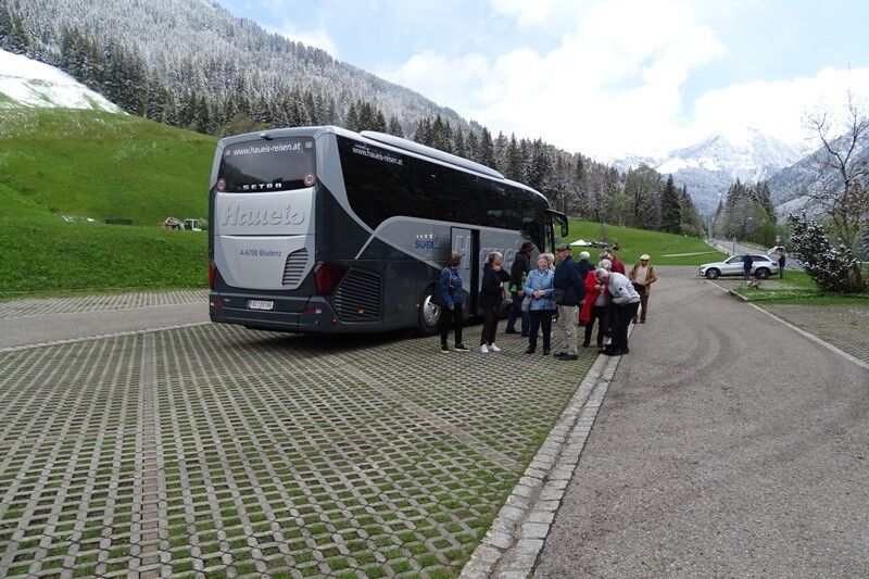 Die Mitglieder des PVÖ Frastanz genossen einen abwechslungsreichen Muttertagsausflug ins Kleine Walsertal. ⇒Pensionistenverband Frastanz
