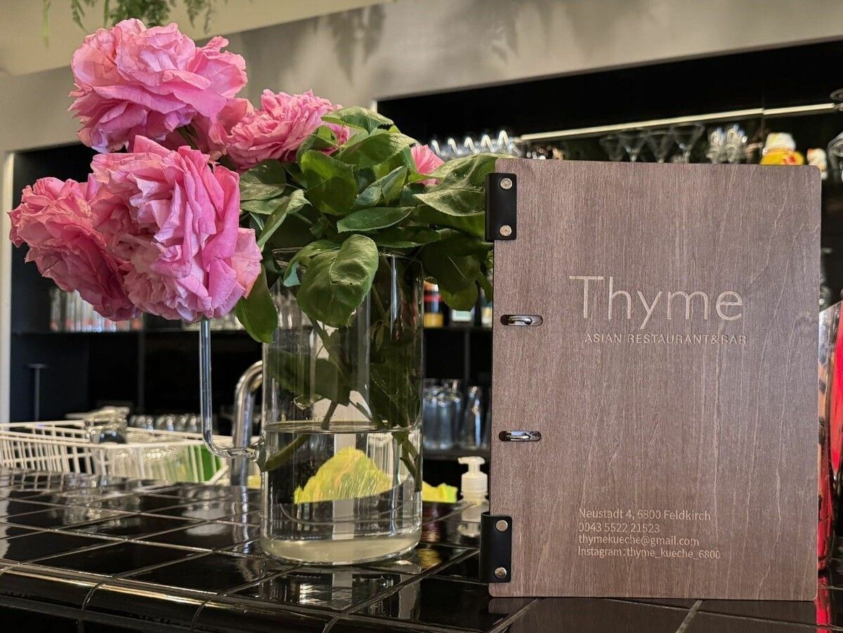 Die neue Speisekarte vom „Thyme“ ist sehr vielseitig.