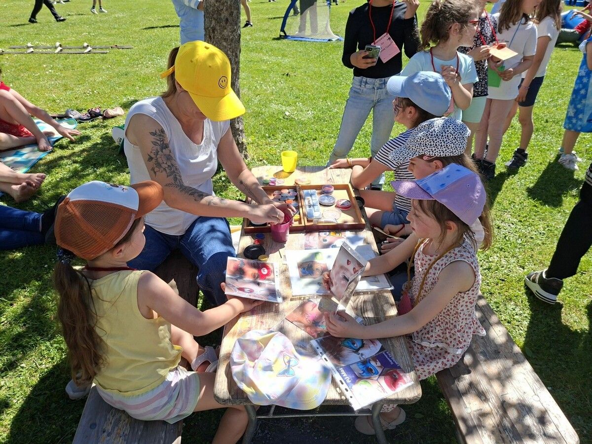 Dornbirner Familien trafen sich bei bestem Wetter.