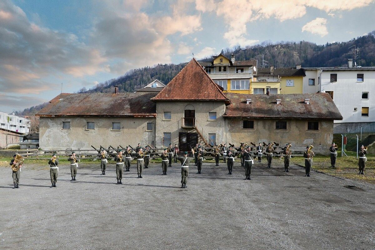 Ein Haus des Klangs: Die Verantwortlichen sprechen von einem „Leuchtturmprojekt“, das militärische und zivile Nutzer unter einem Dach vereint. ⇒VN