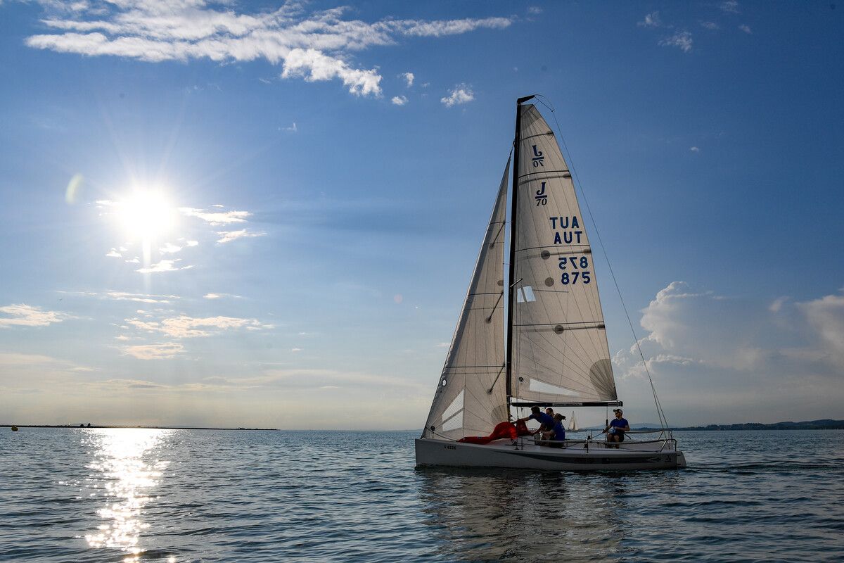 Segelspektakel auf dem Bodensee